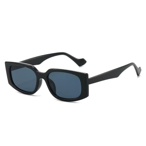 HFVURJ Gafas de sol para mujer, moda, rayas degradadas, gafas de sol para hombre, UV400 (Negro Negro)