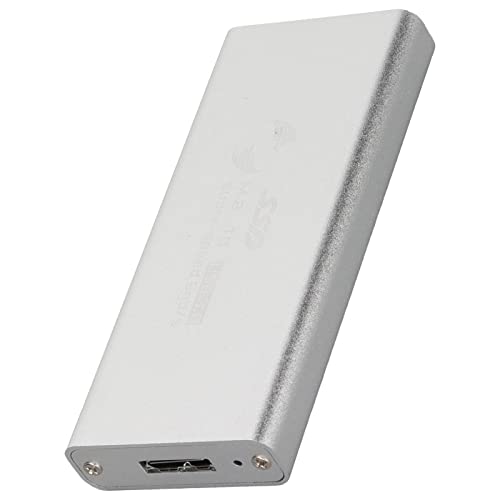 Adaptador Caja Externa mSATA a USB 3.0 SSD, Aluminio miniatura 4