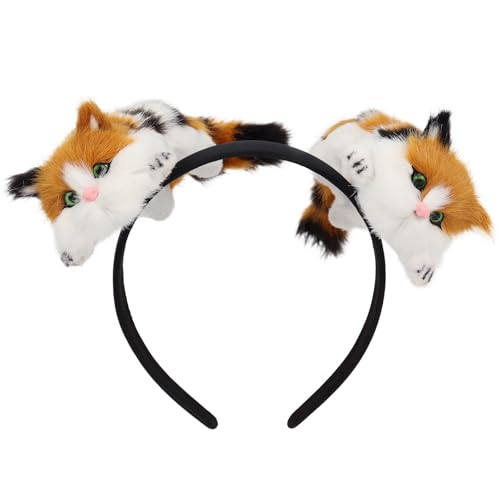 Serre-tête oreilles d'animaux en tissu doux pour coiffure quotidienne des filles