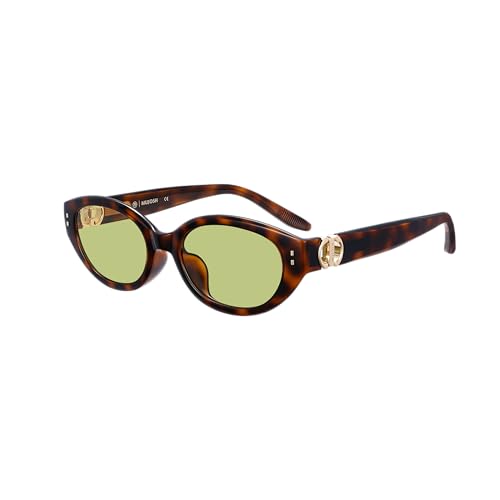 Image of Vintage Narrow Cat-Eye Sunglasses for Women Men, Exclusive Eyewear Brand of EssilorLuxottica