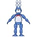 Jazwares Five Nights at Freddy’s Classic Bonnie - 5-Inch Articulated Figure with Jumpscare Feature and Glow-in-The-Dark Eyes