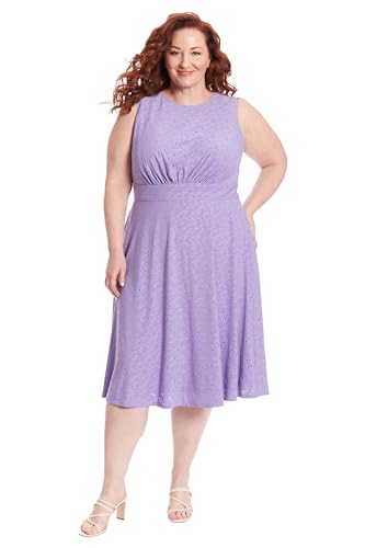 Image of London Times Women's Dresses Inset Waist Midi Dress Career Office Occasion Guest of