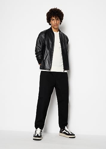 Armani Exchange Men's Merino Wool Mix Signature Logo Pullover Sweater2