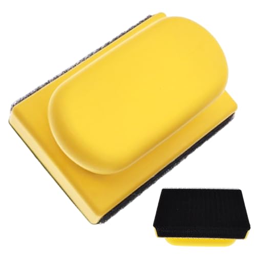 Bloque de lijado a mano, herramienta de pulido de modelo de escritorio, herramienta de lijadora de carrocería automática, para yeso, carpinteros, restauradores, instaladores, fabricantes de