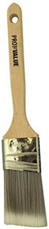 Richard Z18003 ProfValue Angled Paint Brush with Maple Wood Handle, 2"