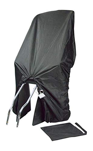 TROCKOLINO sicuro noir - Housse anti-pluie pour sièges enfant de vélo