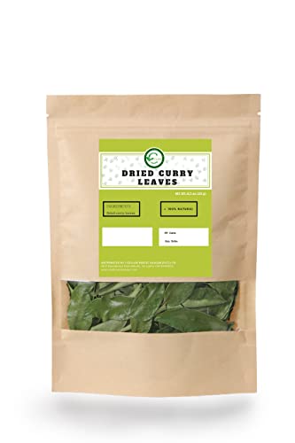 Dried Curry Leaves 0.7 Oz (20g)fresh Curry Leaves | Whole Herb to Flavor all Food | Gluten Free Natural Herbs