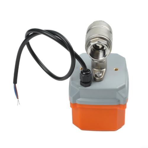 Válvula de bola eléctrica de 2 vías con apertura de 3 segundos para control de agua 4