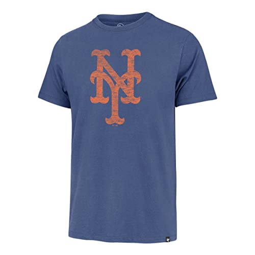 T-shirt MLB anti-déformation coton confortable pour homme look sport vintage