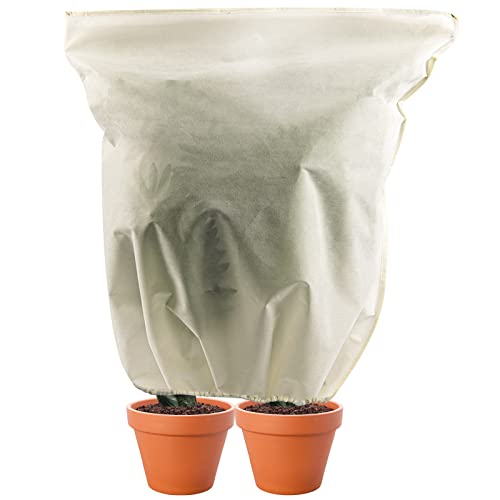 Voile d'hivernage | Voile Hivernage Plante | 180x120cm 80g/m²|Bache de Protection Exterieur|réutilisable Protéger les Plantes d'Extérieur Olivier Palmier. Anti-Froid,Housses de Protection pour Plantes Cover