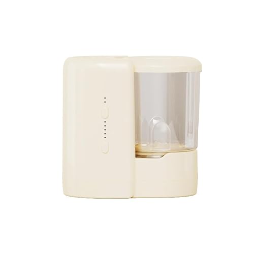 「下着&化粧ブラシ両用」 ミニ洗濯カップ 5分洗濯 2H/5H乾燥 1.6L精巧な容量 マシン全体の防水 バケツ型洗濯機 簡易 コンパクト 洗濯器 オフィス 寮 洗えるマスク 靴下 介護用 家庭用 女性用 (暖色です)