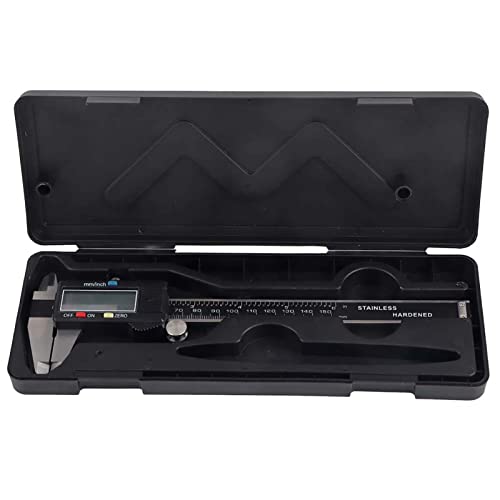 calibrador digital, pie de rey de acero inoxidable, 0-150 mm - medición precisa, alta dureza y ergonomía, para talleres y bricolaje