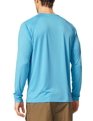image for baleaf Men's Rash Guard Shirts Fishing Long Sleeve UV Sun Protection S