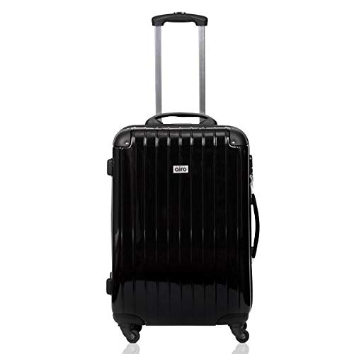 Buy Smart Luggage Trolley Bag 24" Sapphire Black with Inbuilt