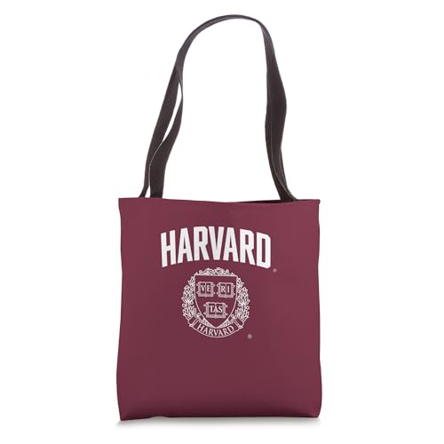 Harvard University Crimson | License Champs Tote Bag - White, 16" x 16" - Unisex-Adults