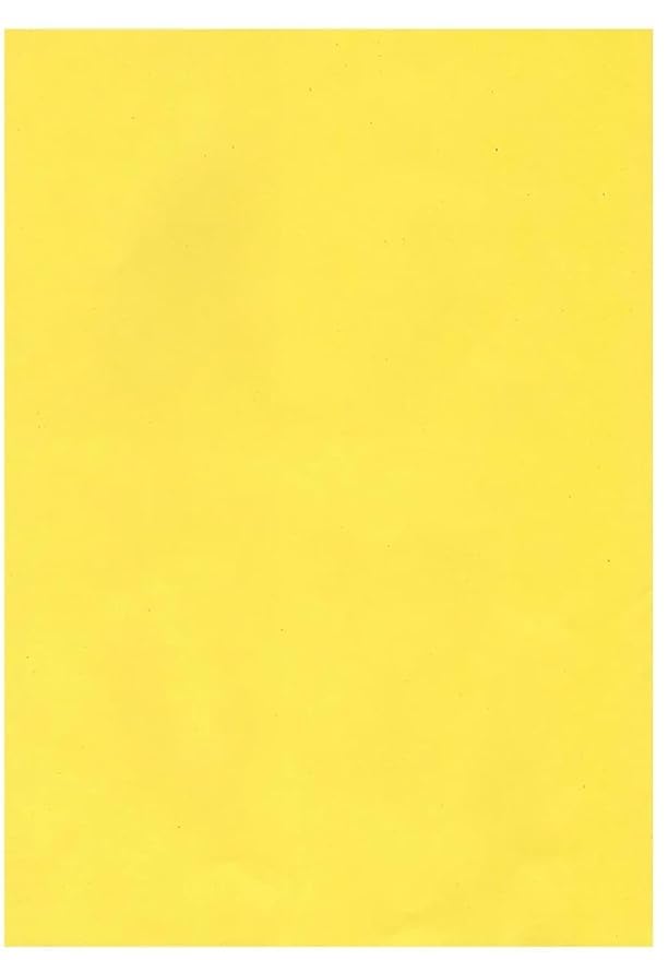 Image of SEJASCOLLECTIONS | Pack of 10 | Vibrant, Smooth, A1, BIG / FULL Size, Chart / Pastel Sheets, Used in art and craft, collage, projects, posters etc. Plain / Unrulled, Size: 70x56 centimeters, 200 GSM thickness, Chart Sheets.( Set of 2 sheets each, Sky Blue, White, Light Pink, Yellow, Sea Green )