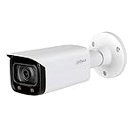 DAHUA | Cámara bullet IP AI series StarLight con L...: Resolución de hasta 2MP a 25ips Óptica fija de 2,8 mm (106°) OSD, AWB, AGC, BLC, HLC, WDR 120dB, 3D-DNR, 4 zonas ROI, defog, espejo, videosensor y mascaras de privacidad Captura facial, protección perimetral y conteo de personas Onvif, API IP67 12V C...