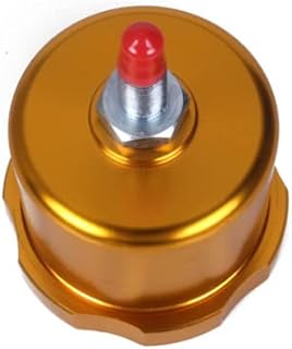 Tanque de óleo de freio, tanque de óleo de freio hidráulico de ouro universal para reservatório de fluido E-freio