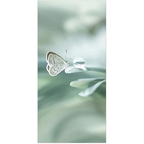Butterfly and Dew Drops Room Divider Cover