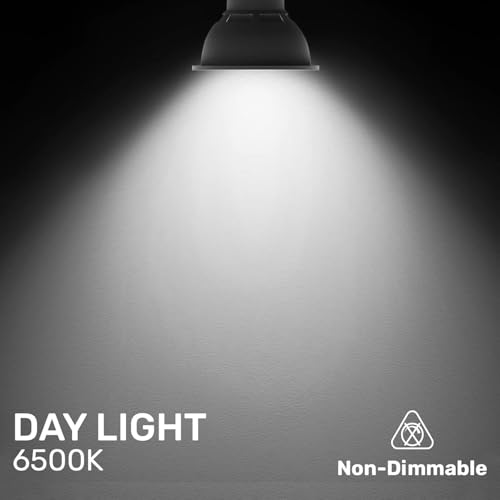 paul russells LED Bulb GU10, 400 lumens, 4.9W(Equivalent to 50W), Daylight White 6500K, Non Dimmable, Pack of 10 - Image 2