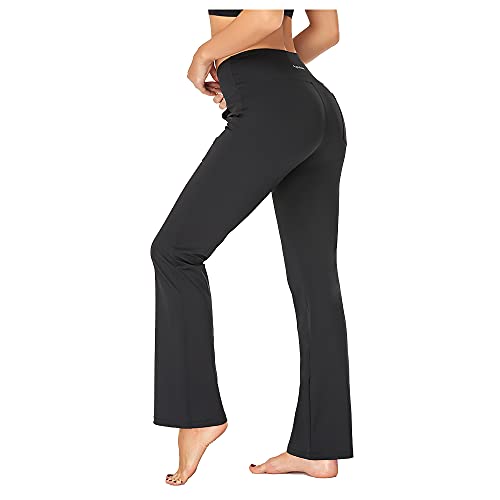 Agenlulu Women's Pants High Waisted - Ease Into Comfy Stretch Tummy Control Bootcut Yoga Dress Pants Sweat Pants Women Casual