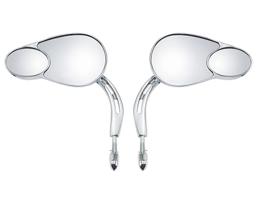Rétroviseurs latéraux de moto anti angle mort pour Sportster 883