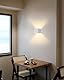 Kinamy Wandleuchte mit Bewegungsmelder Innen, LED Wandlampe Up Down, Wandbeleuchtung Moderne Weiß, Wandleuchten für Flur, Treppen, Küche, Wohnzimmer, Schlafzimmer
