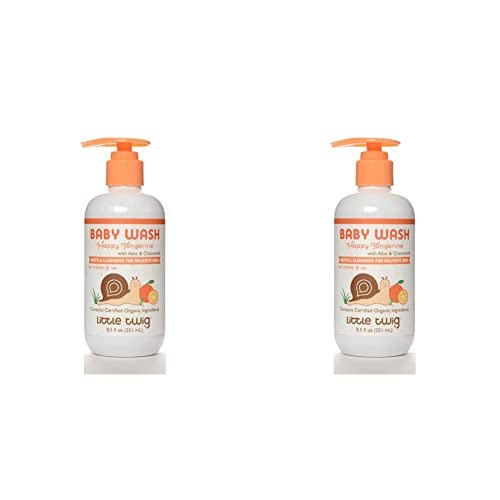Little Twig® Baby Wash, Natural Plant Derived Formula, Tangerine, 8.5 Fl Oz (Pack Of 2) #TOP16