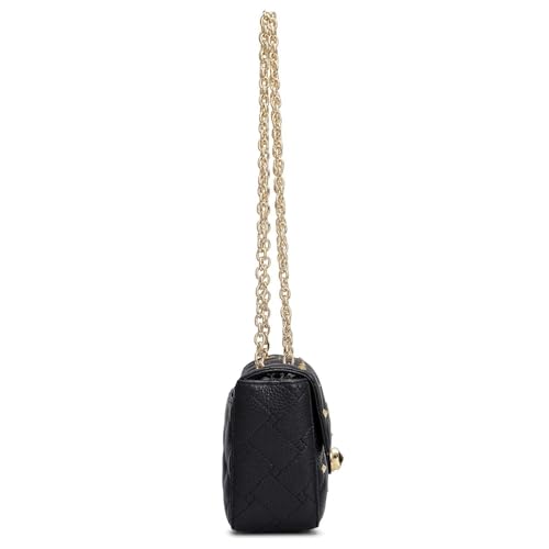 Image of Da Milano Leather Shoulder Bag for Women