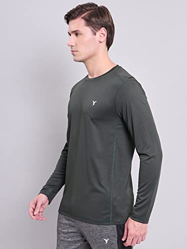 Image of TECHNOSPORT Men's Slim Fit T-Shirt - (MTOR17) Pack of 1