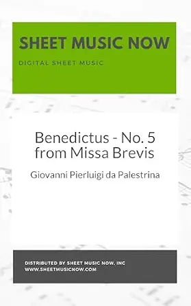 Benedictus - No. 5 from Missa Brevis Benedictus - No. 5 from Missa Brevis book cover