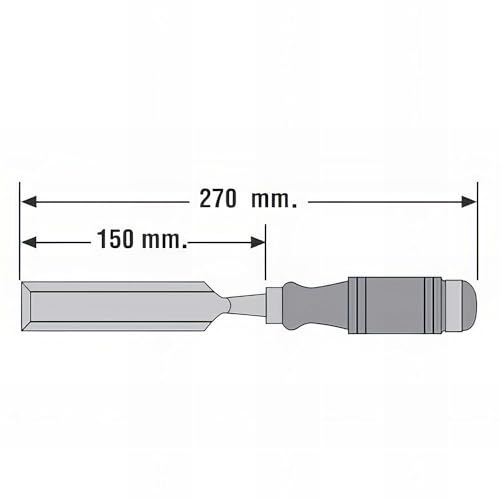 Urko 604-m – formon mit Holzgriff 4 mm Stahl