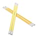 Yosoo 2Pcs Slim COB LED Strip Light 10W 12-24V Pure/Warm White 1000LM Bulb for DIY, Pure White