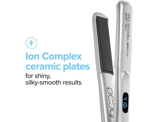 Paul Mitchell Pro Tools Express Ion Style+ 1" Ceramic Flat Iron, Adjustable Heat Settings, For Straightening + Curling #TOP1