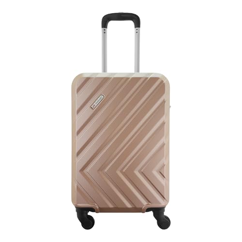 Mala de Bordo 10kg ABS 4 Rodas 360 Cadeado Gladiador Essential D2MB (Rose Gold)