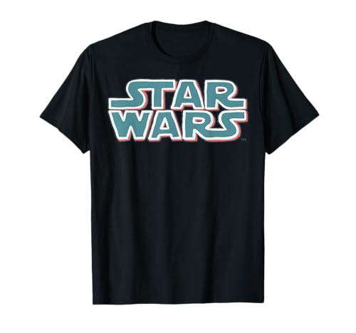 T-shirt Star Wars haut de gamme avec logo brodé en relief premium