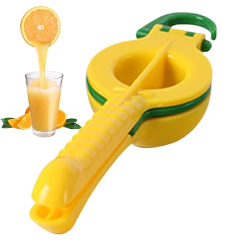 Hand Custrider - Signes De Citrons Manuels | Citrus Press High Strength Manual | Presse De Légumes Portable Confortable Pour La Cuisine, Le Petit Déjeuner En Famille, Le Camping, La Préparation