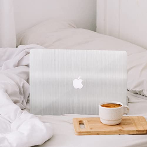 Yenhome 24" X 118" Silver Brush Stainless Steel Contact Paper For Appliances Self Adhesive Vinyl Film Waterproof Peel And Stick Stainless Steel Wallpaper Drawer And Shelf Liner For Kitchen Cabinets #TOP2