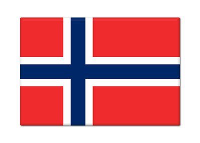 Norwegian Flag Norway Fridge Magnet