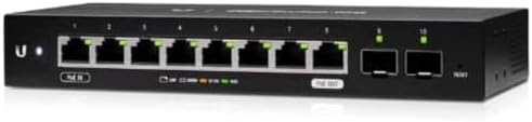 Ubiquiti EdgeSwitch 10X, 10-Port Gigabit Switch with Poe Passthrough (ES-10X)