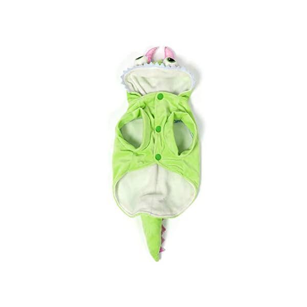 Yoption dog cat dragon costumes, halloween pet puppy cosplay dress hoodie funny clothes - image 9