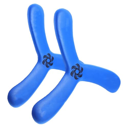 Sewroro EVA Boomerang Juego Volador 2pcs Ligero Acción de Retorno Azul miniatura 1
