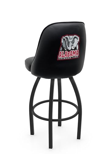 L048 Logo Grizzly Alabama Swivel Counter Stool