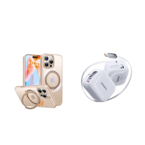 TORRAS 40W Dual-Port USB C Charger & Magnetic Case