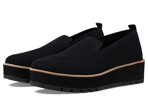 Eileen Fisher Women's Ergos Loafer Flat, Black, 8
