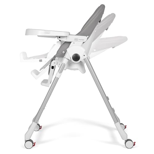Image of PEG Prima Pappa Zero 3 - High Chair - Ice (Grey) | For Children Newborn to 3 Years of Age - Made in Italy