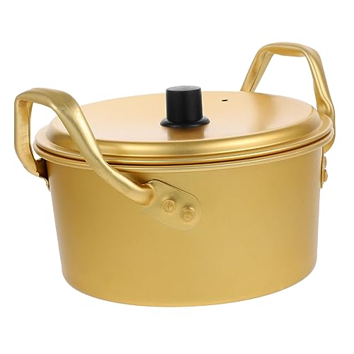 DECHOUS Pentola per Zuppa Design e Facile per Induzione Pentola Profonda Doppie per