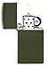 Zippo Slim Green Matte Pocket Lighter