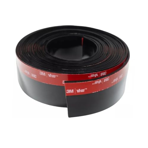 Fita Veda Fresta 6,5cm Preta – Vedação para Porta e Portão Contra Poeira, Frio, Insetos e Água da Chuva - 3m, 5m e 10m (3 metros)