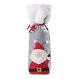 Présentation de fête parfaite : les sacs à vin de Noël en tissu combinent fonctionnalité et attrait esthétique en protégeant de manière fiable les vins tout en ajoutant une touche de charme festif à n'importe quel présentoir de cheminée ou décoration d'intérieur. Leur beau design et leurs caractéristiques pratiques les rendent parfaits pour les présentations festives, contribuant ainsi à une atmosphère chaleureuse à Noël sans fonctions ni paramètres supplémentaires.